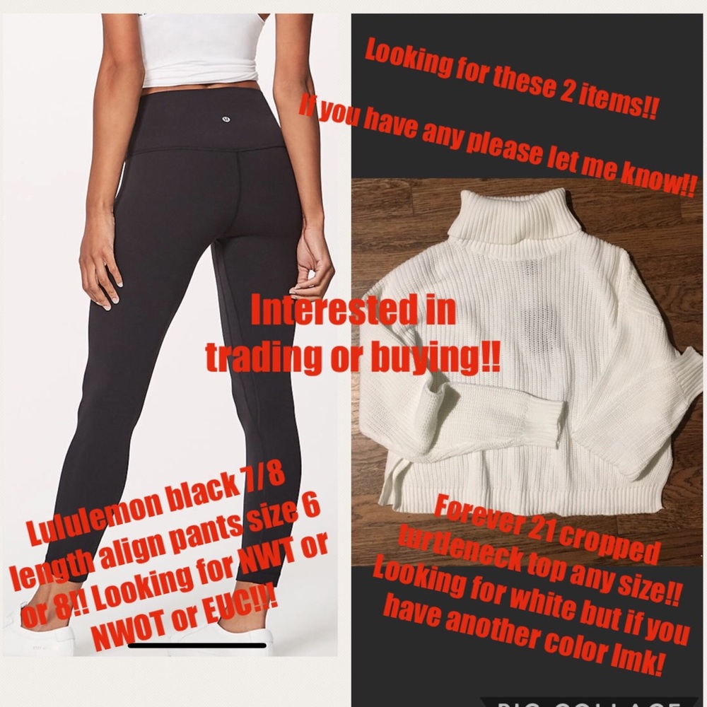 ISO looking for these items!!